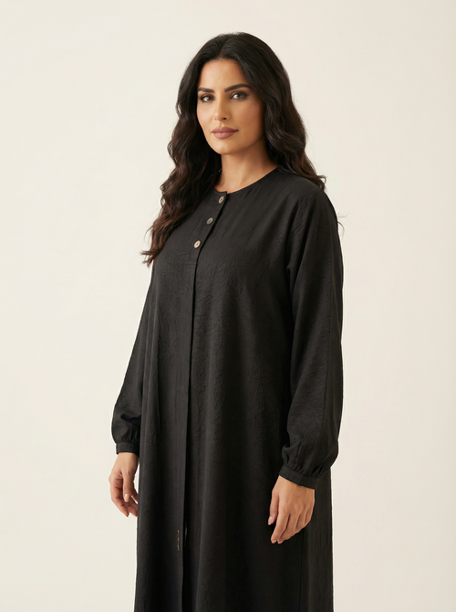 Clean Silhouette Everyday Abaya  – X344