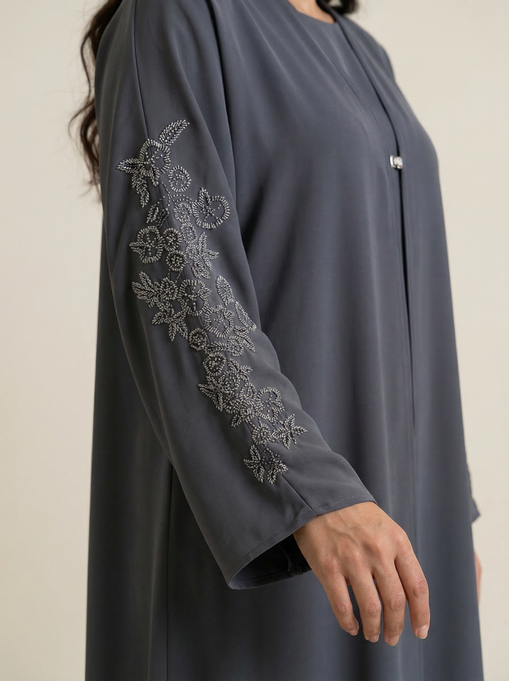 Soft Structure Classic Abaya – E 637