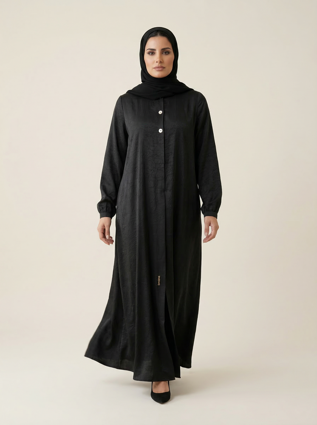 Clean Silhouette Everyday Abaya  – X344