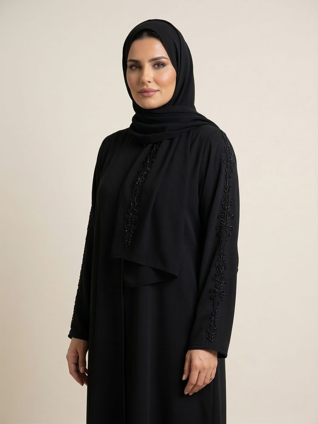 Elegant Ease Everyday Abaya – B790