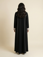 Textured Classic Abaya - B2021
