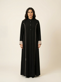 Textured Classic Abaya - B2021