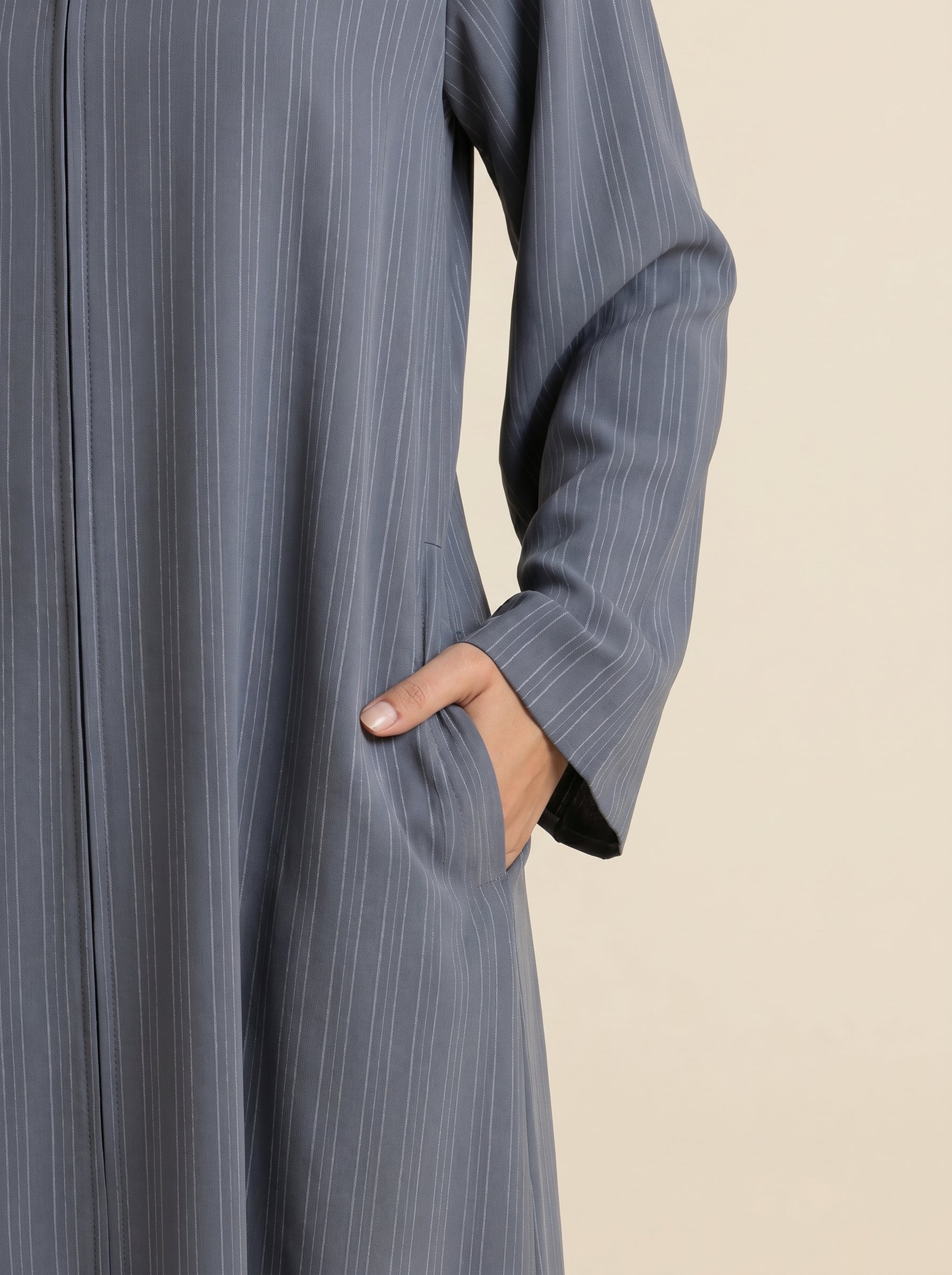 Soft Structure Casual abaya – B255