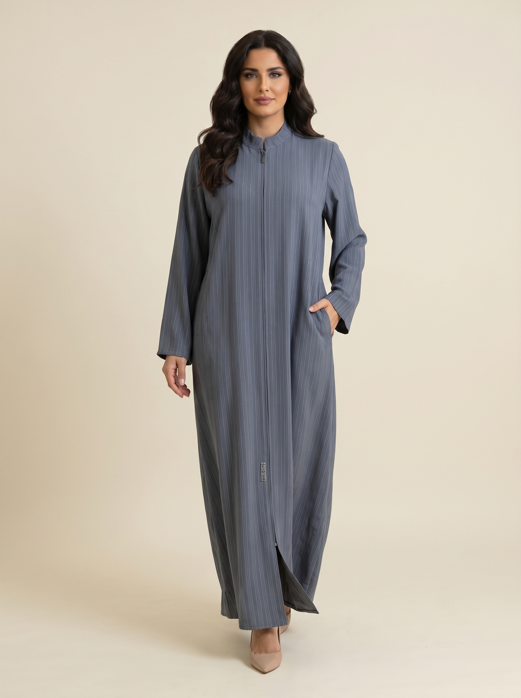 Soft Structure Casual abaya – B255