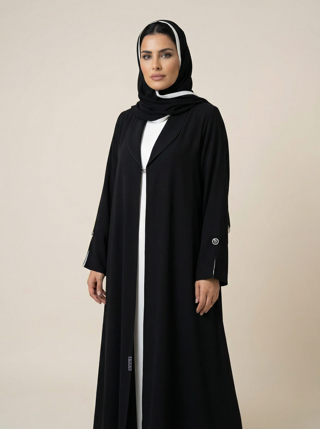 Signature Silk Classic Abaya – B405