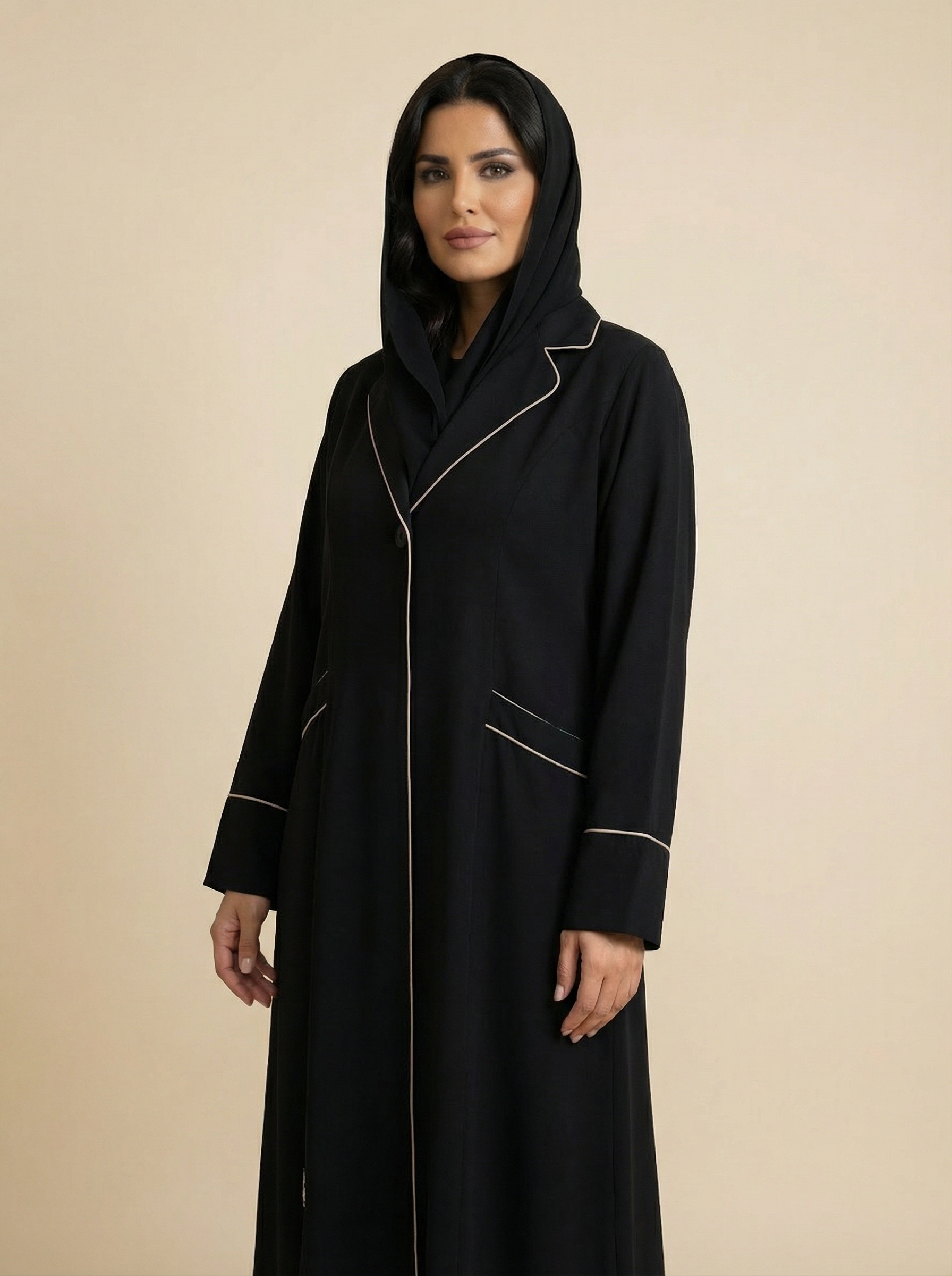 Defined Classic Abaya – B418