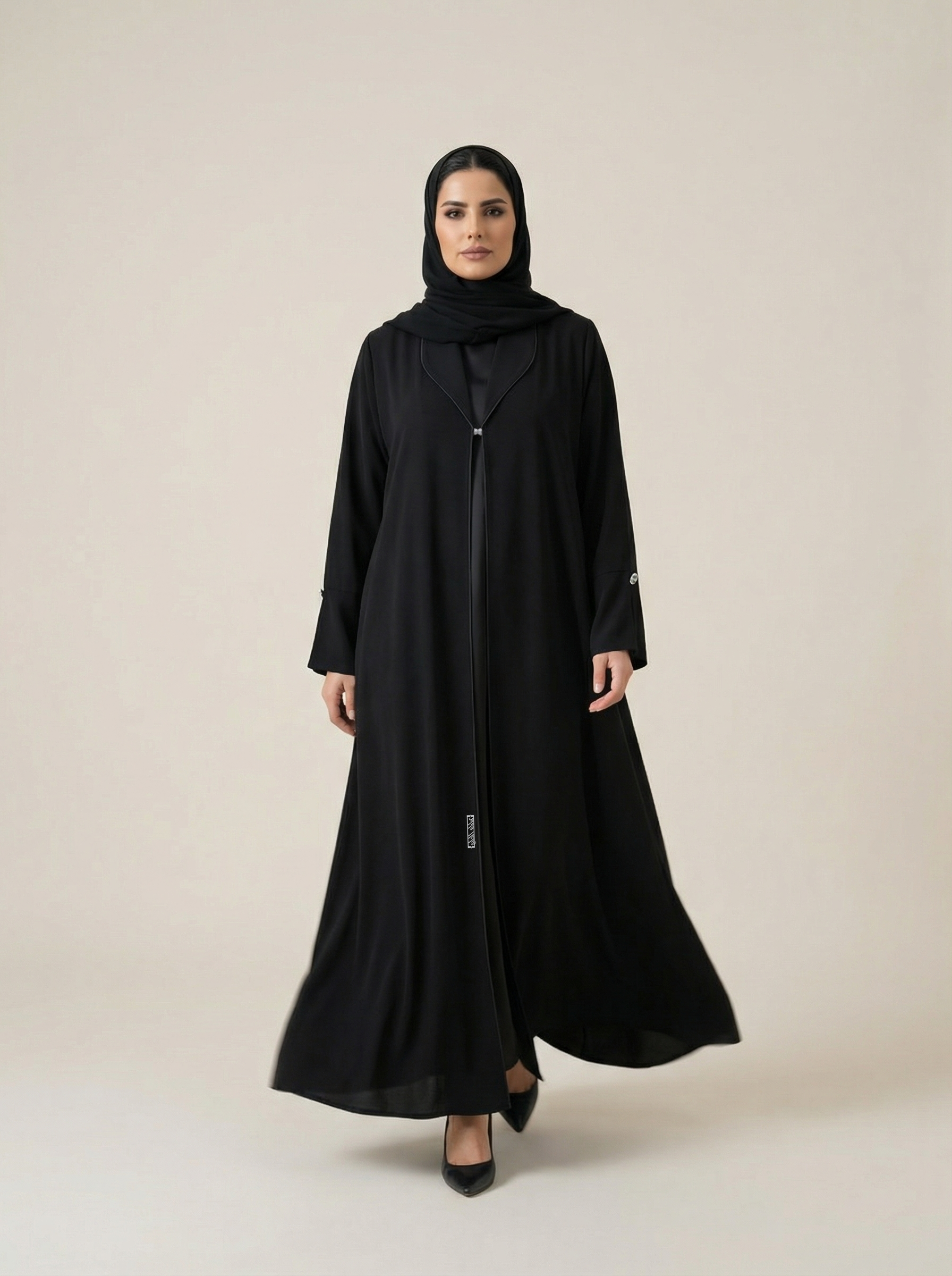 Pure Form Classic Abaya – B433