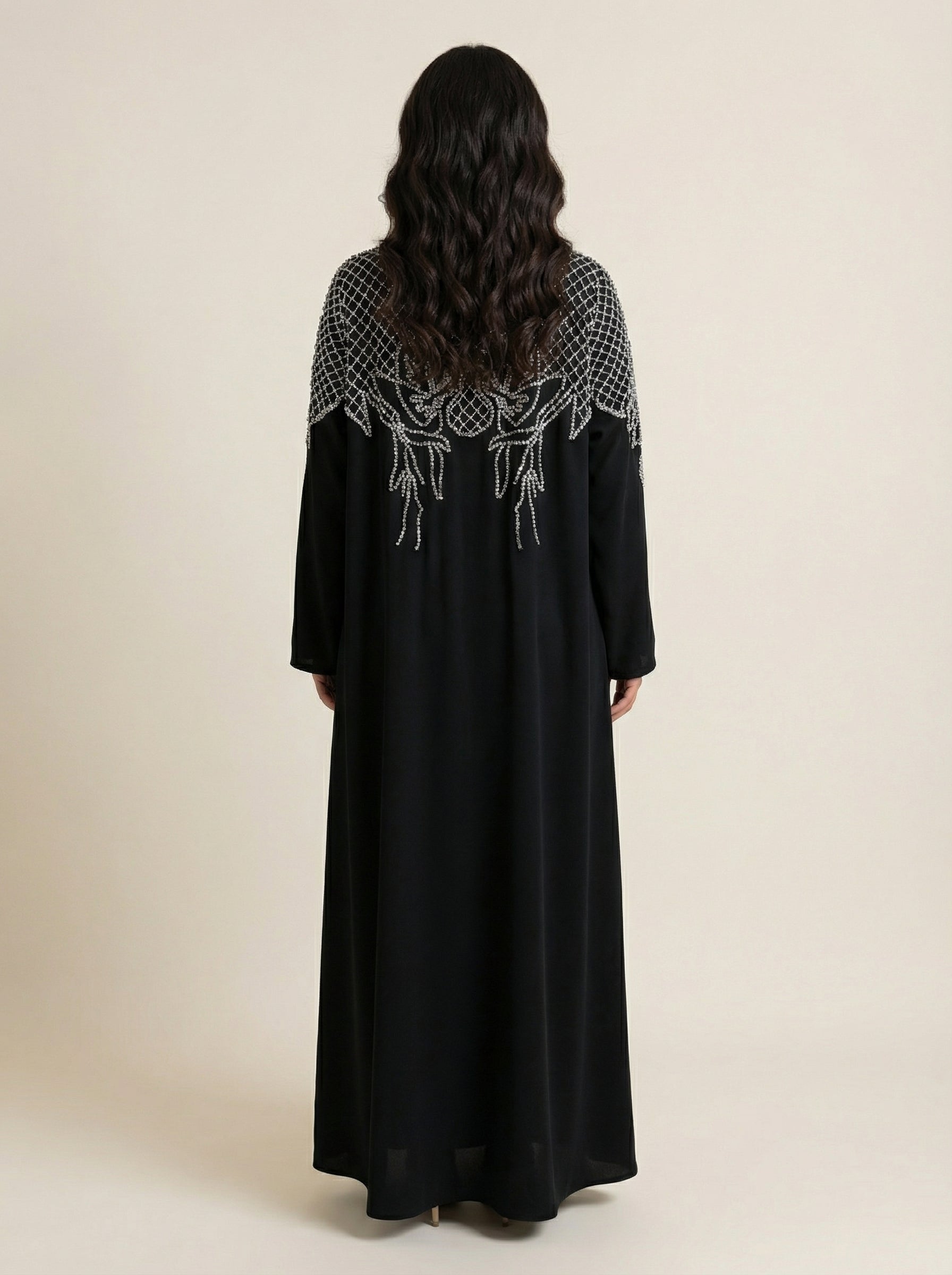 Soft Drape Formal Abaya – B712