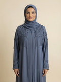 Silk Classic Abaya  – B719