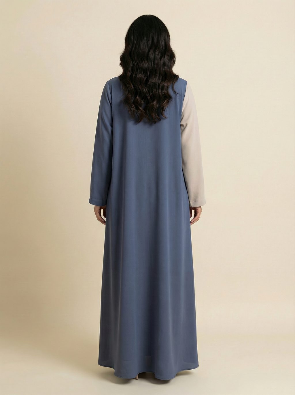 Grain Finish Classic Abaya - B2023