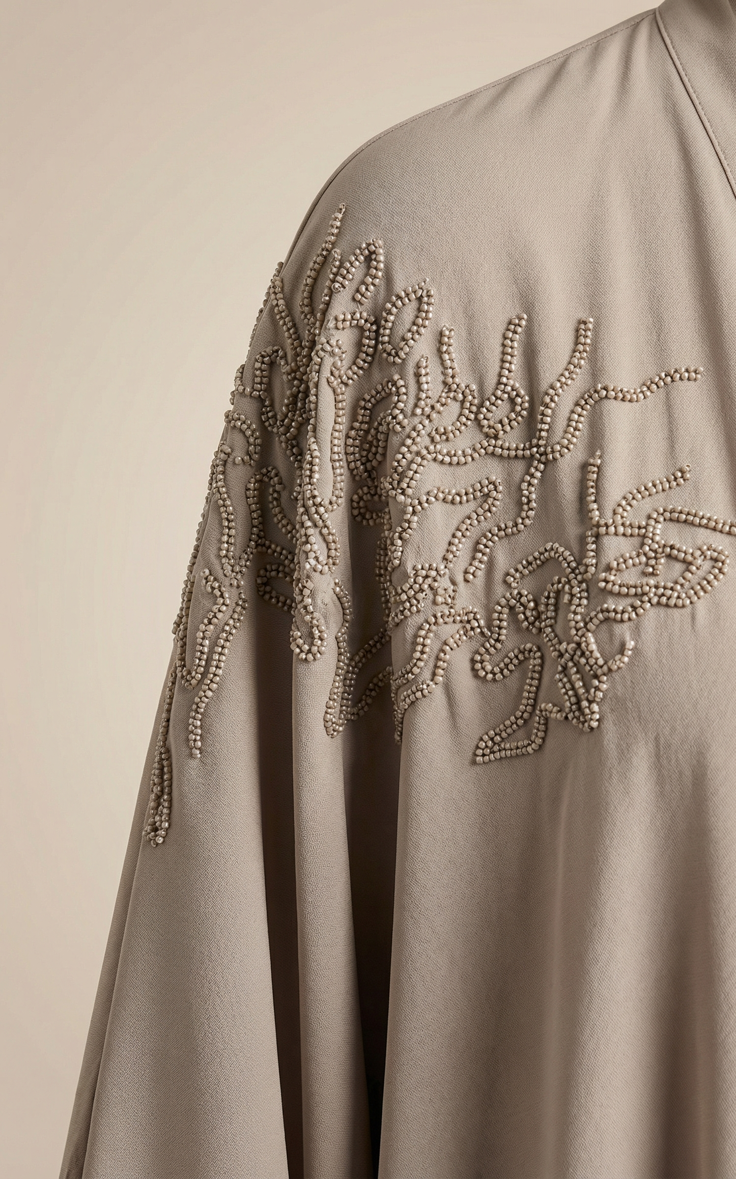 Light Silk Occasion Abaya – W323