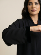 Crepe Classic Abaya – B411