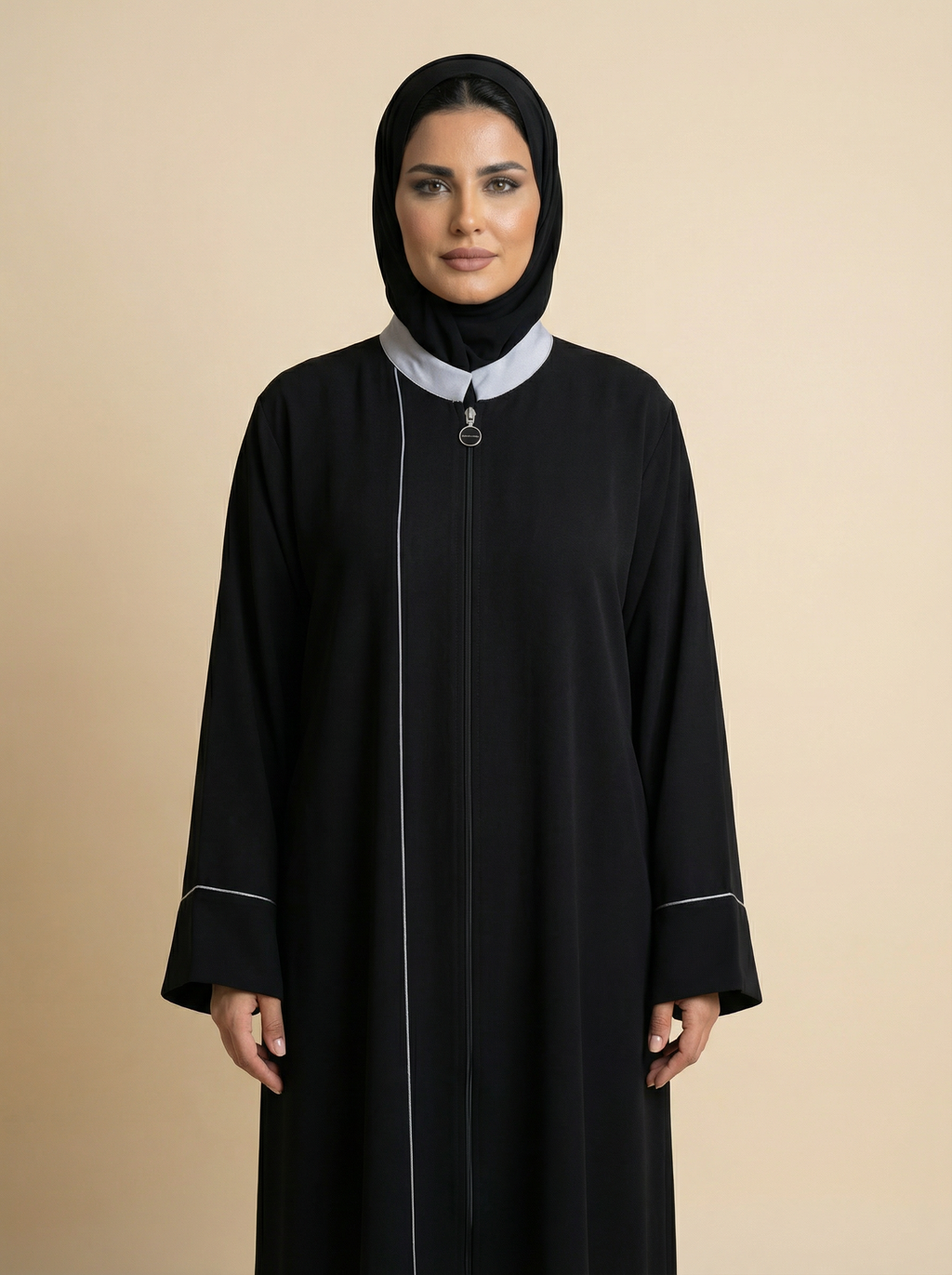 Crepe  Abaya – B243