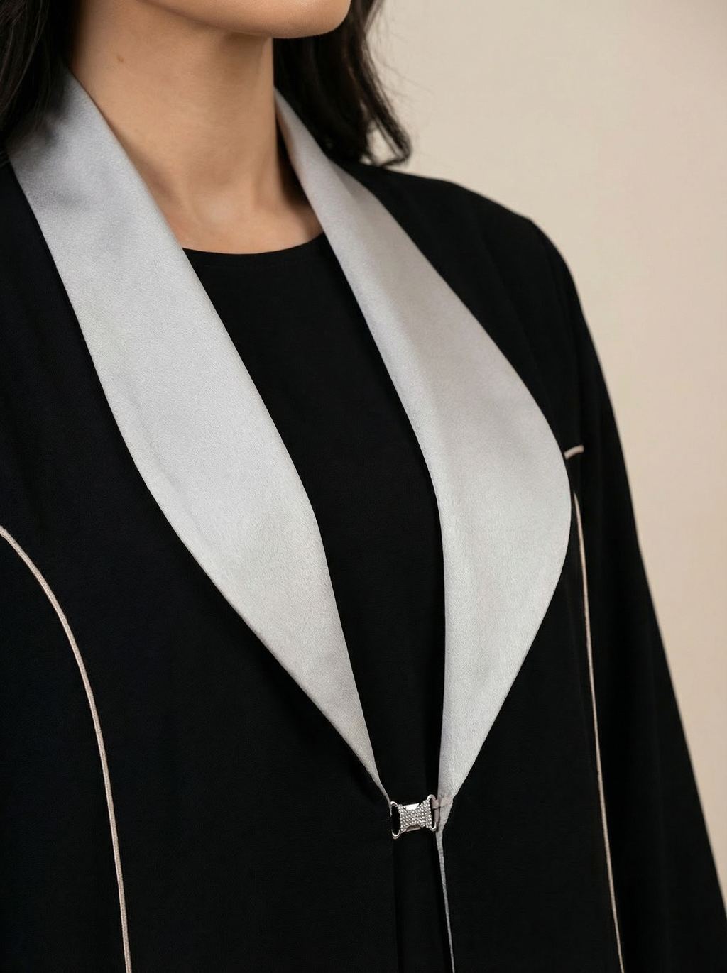 Precision Cut Classic Abaya – B417