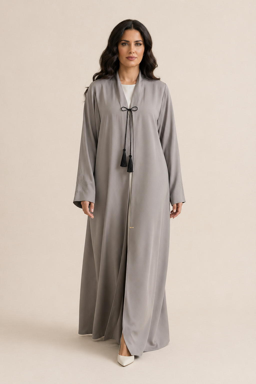 Refined Everyday abaya – D666