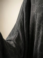 Silk Stripe Classic Abaya – D671