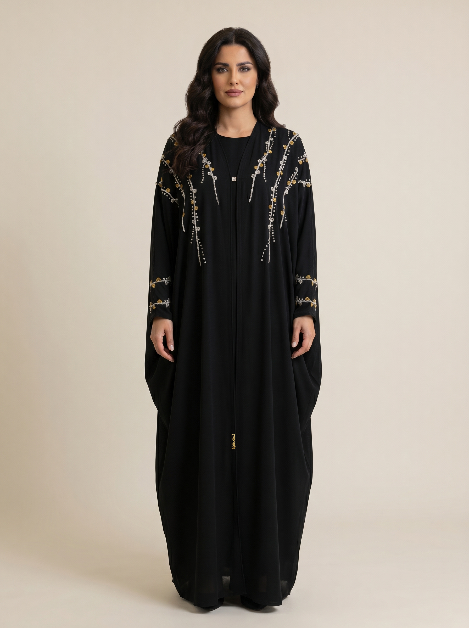 Fluid Silk Classic abaya – D688