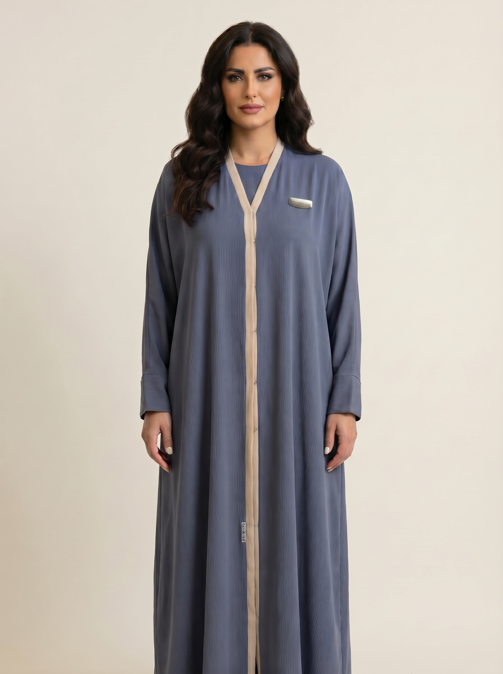 Pure Contrast Everyday abaya – E619