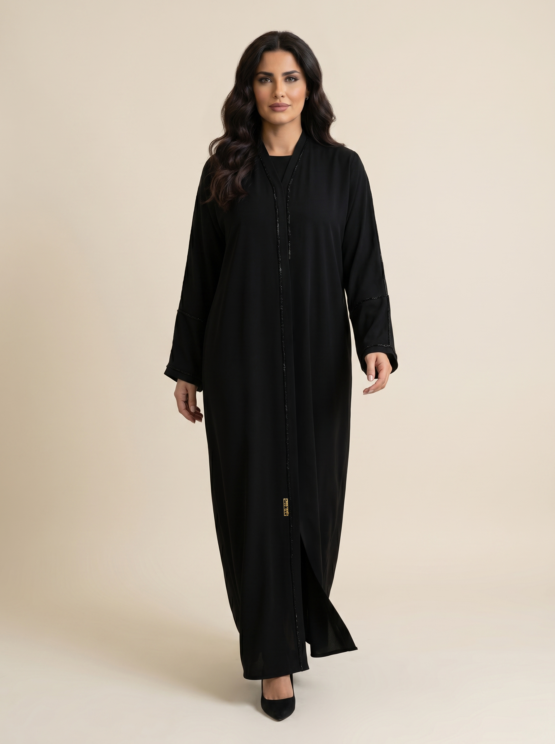 Muted Line Classic abaya – E630