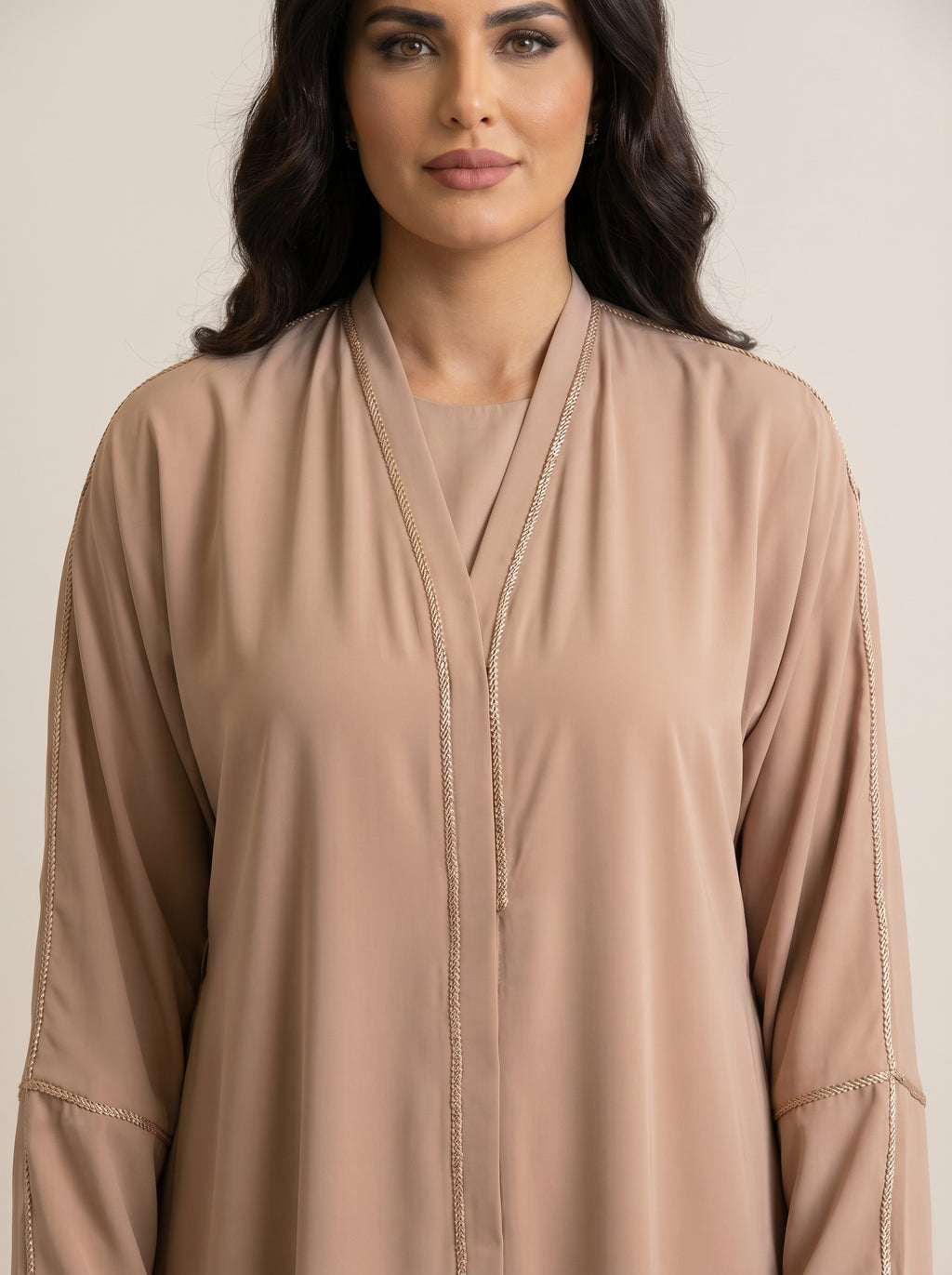 Elegant Cut Classic abaya – E631