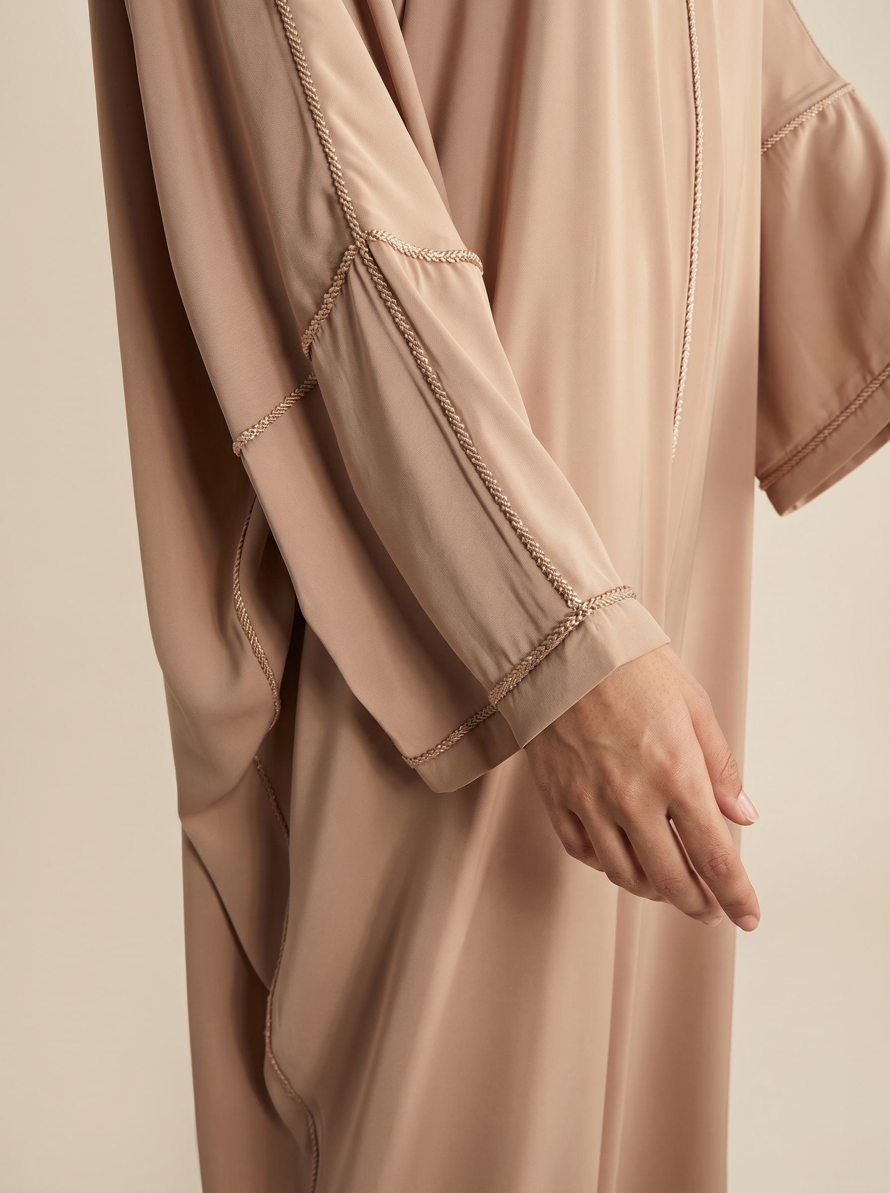 Elegant Cut Classic abaya – E631