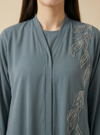 Signature silk classic abaya E641