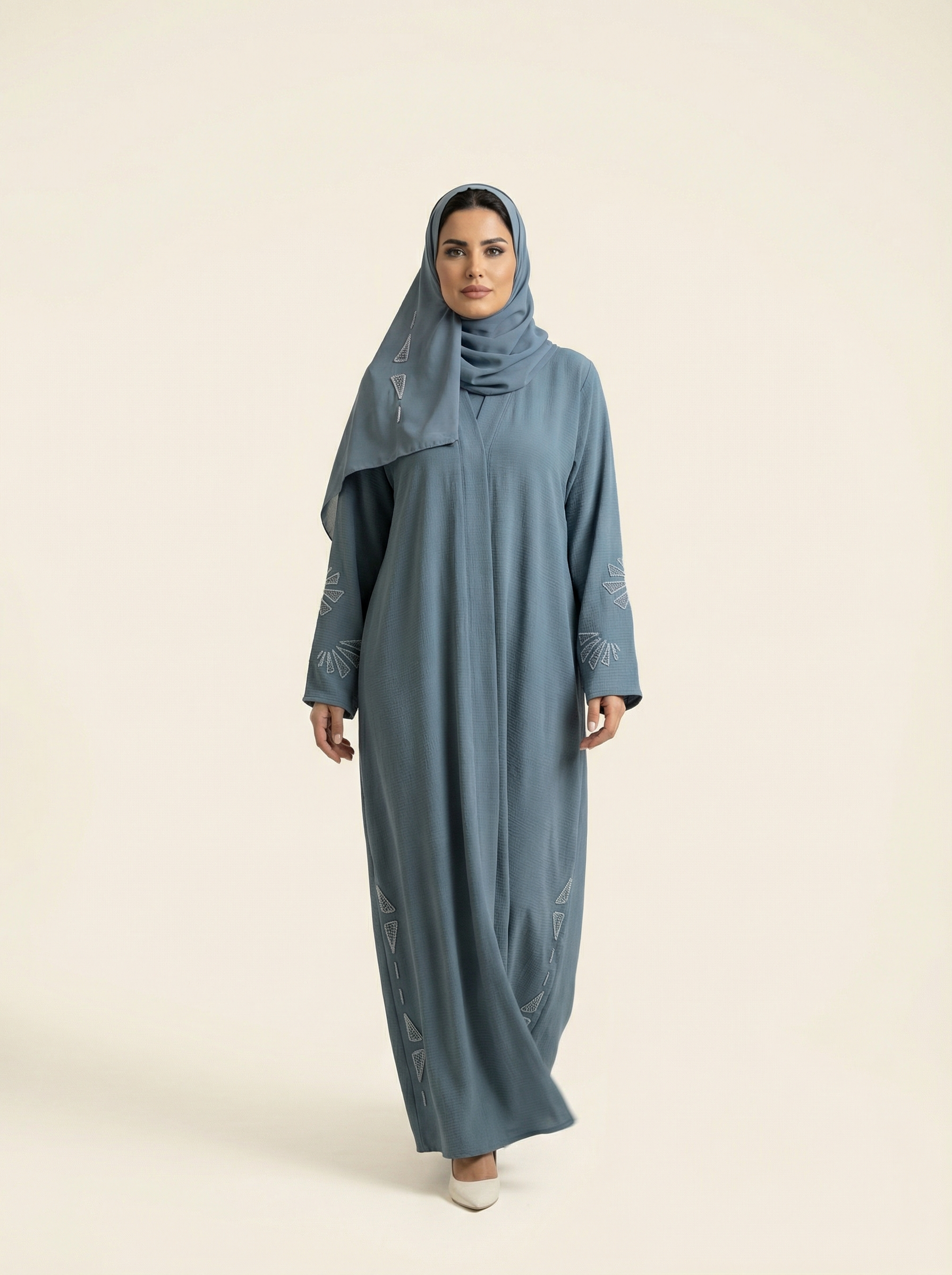 Defined Shape Everyday Abaya – H273