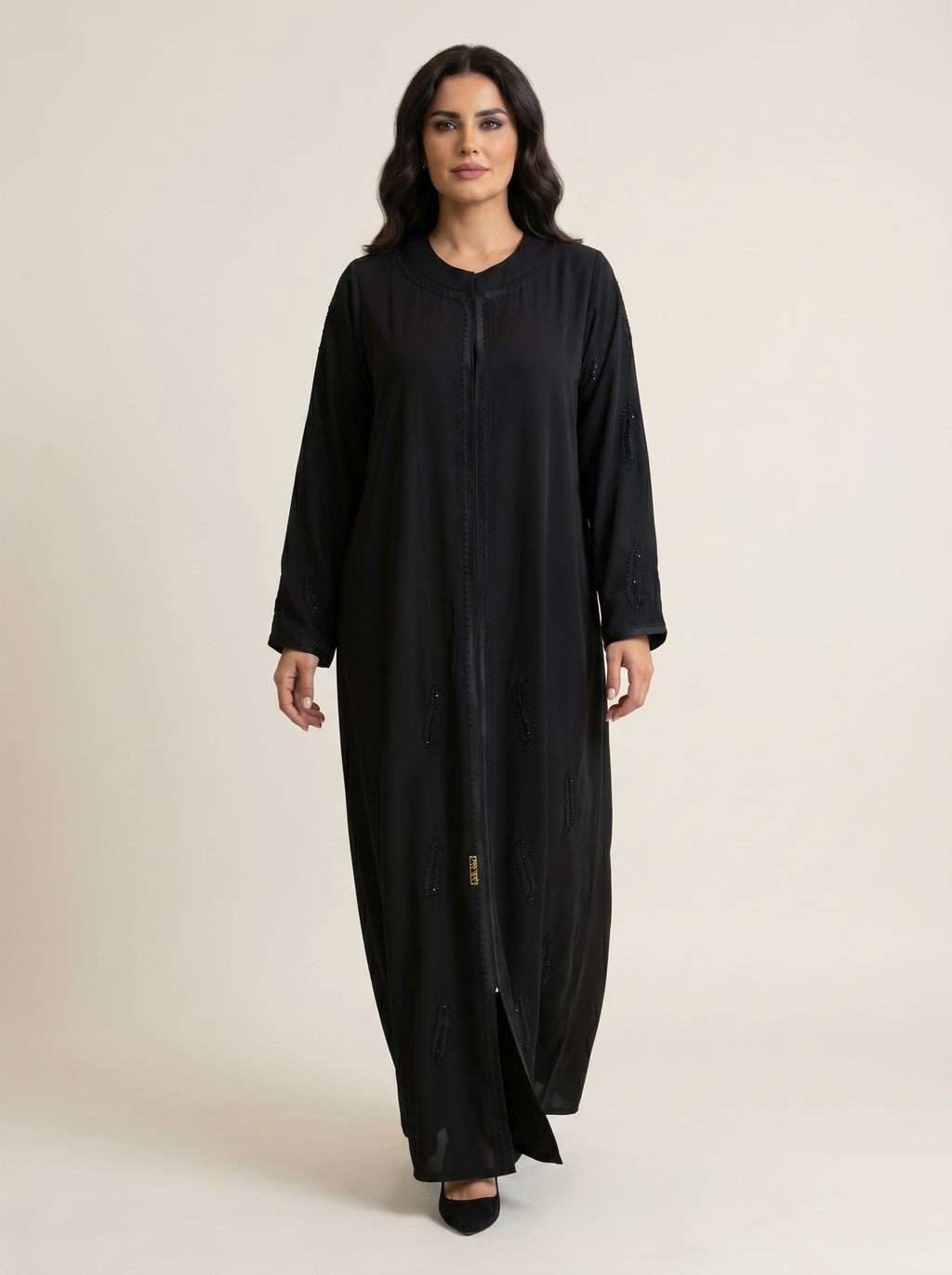 Silk Classic abaya – K316