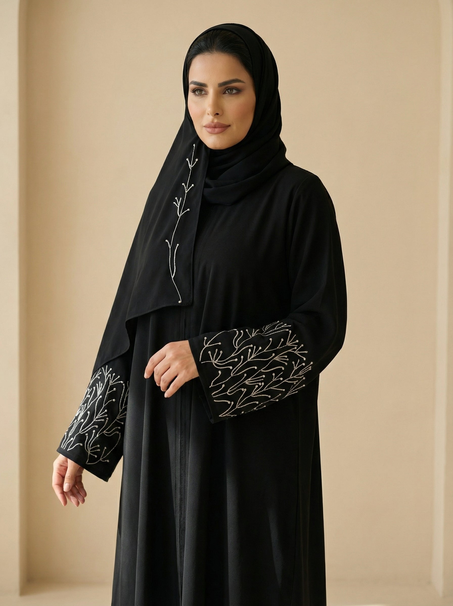 Straight Cut Everyday Abaya – W363