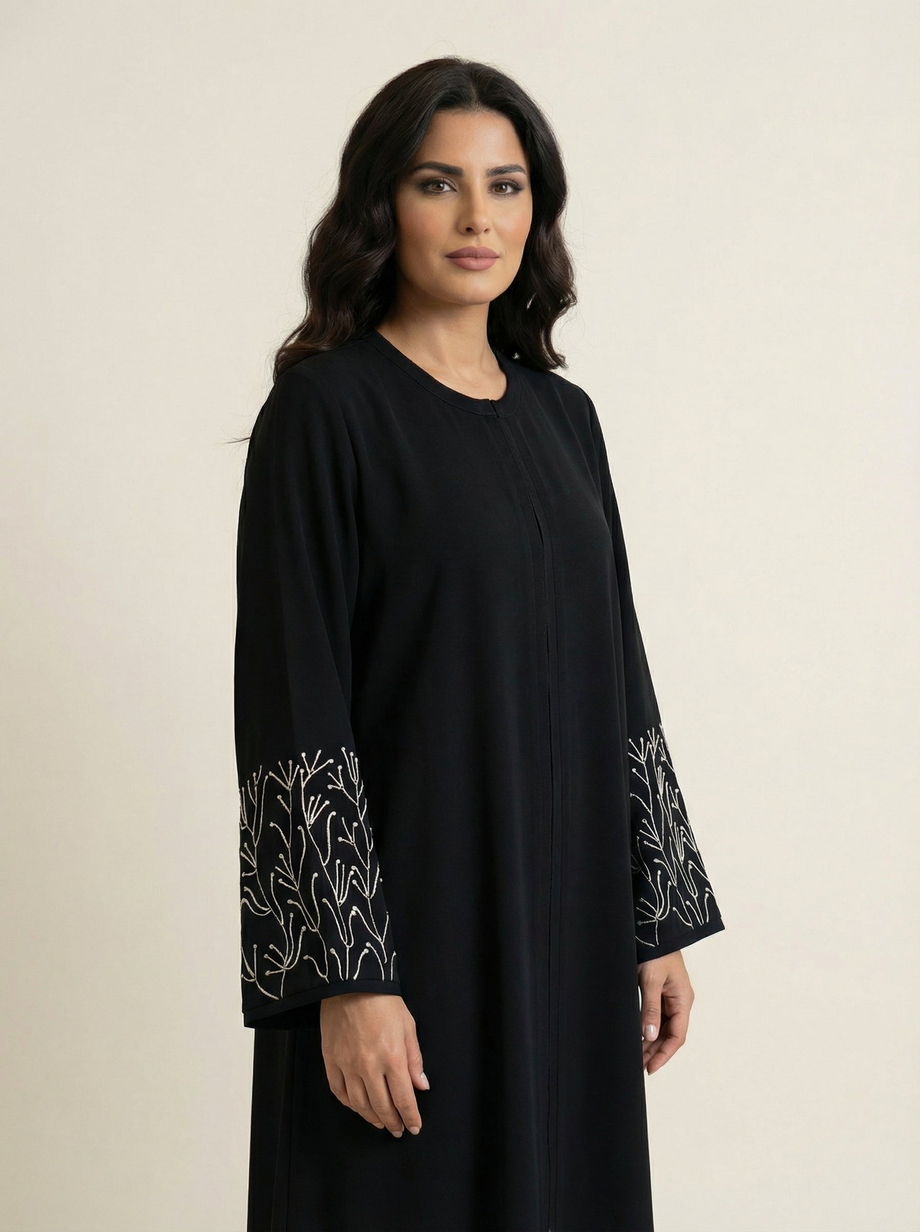 Straight Cut Everyday Abaya – W363