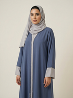 Soft Contrast Everyday Abaya – W350