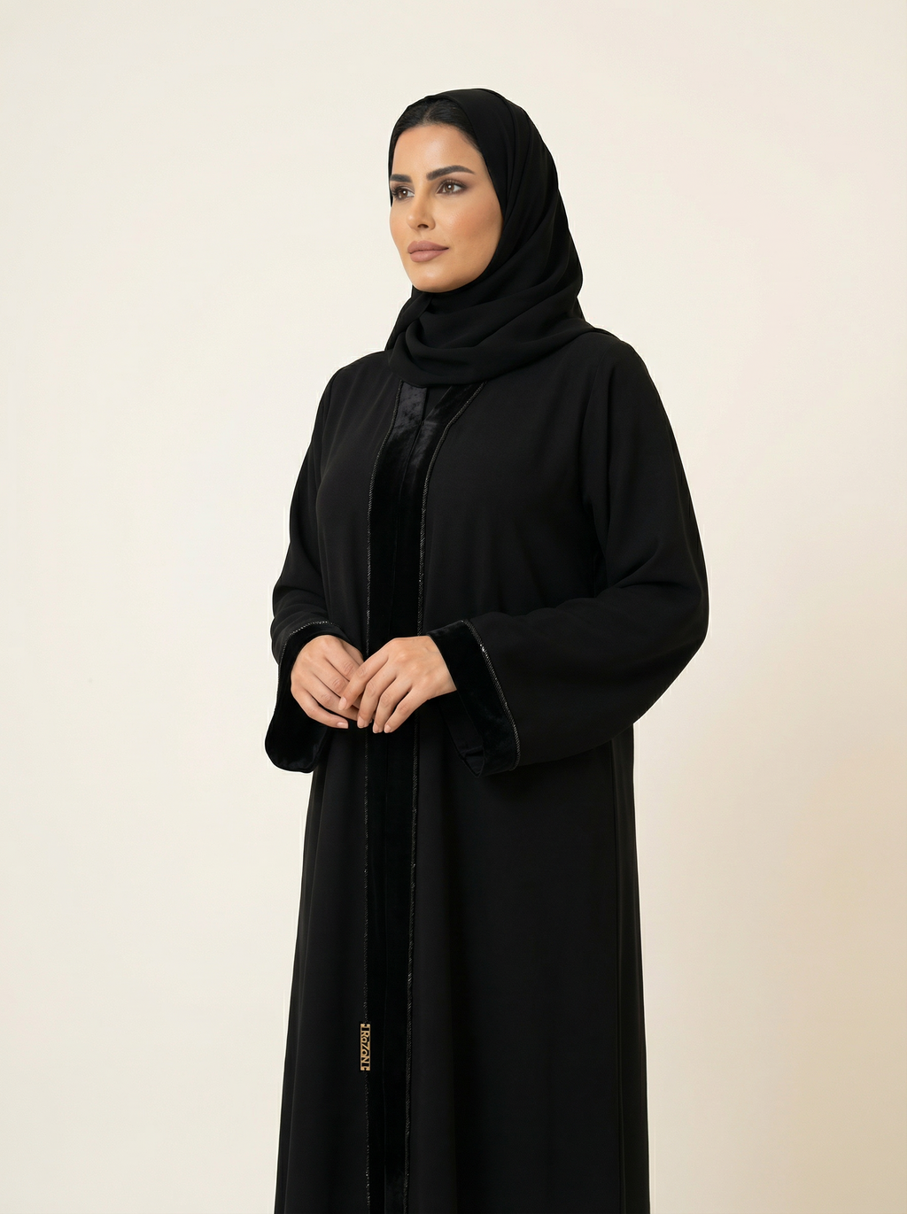 Crepe Classic Abaya – B411