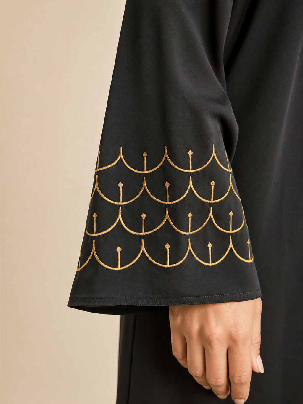 Light Silk Classic abaya – N390