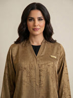 Textured Classic abaya – R328
