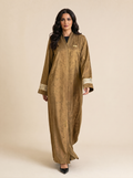 Textured Classic abaya – R328
