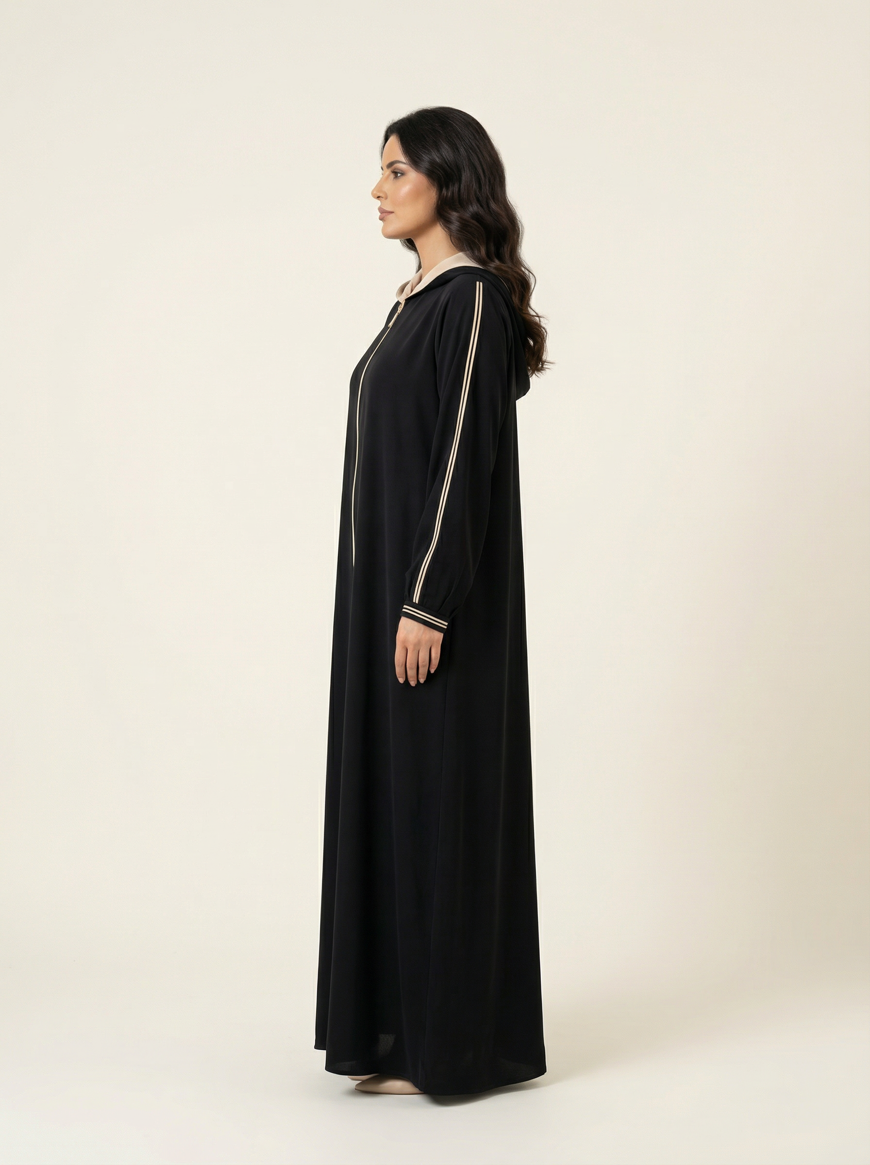 Minimal Flow Abaya – W330