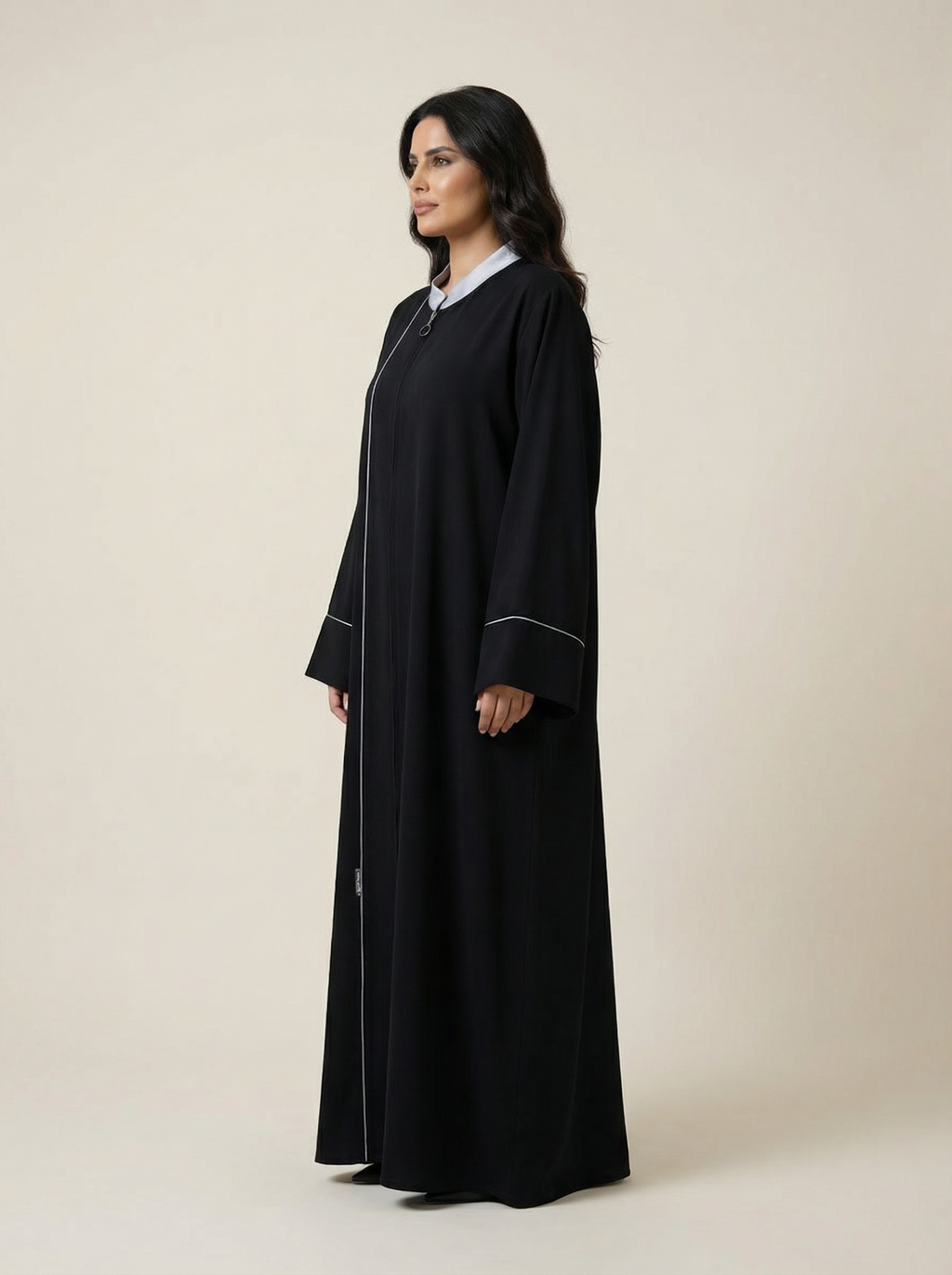 Crepe  Abaya – B243