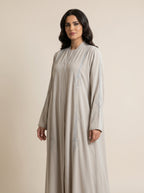 Silk Classic abaya – W390