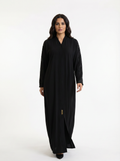 Signature Silk Classic abaya – W393