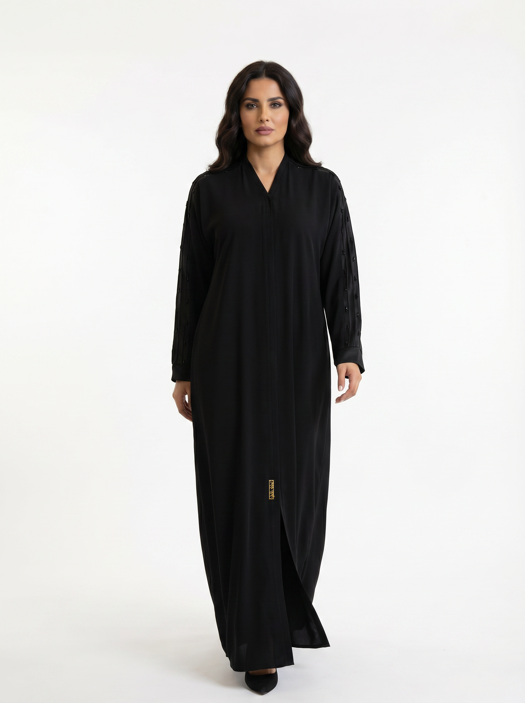 Signature Silk Classic abaya – W393