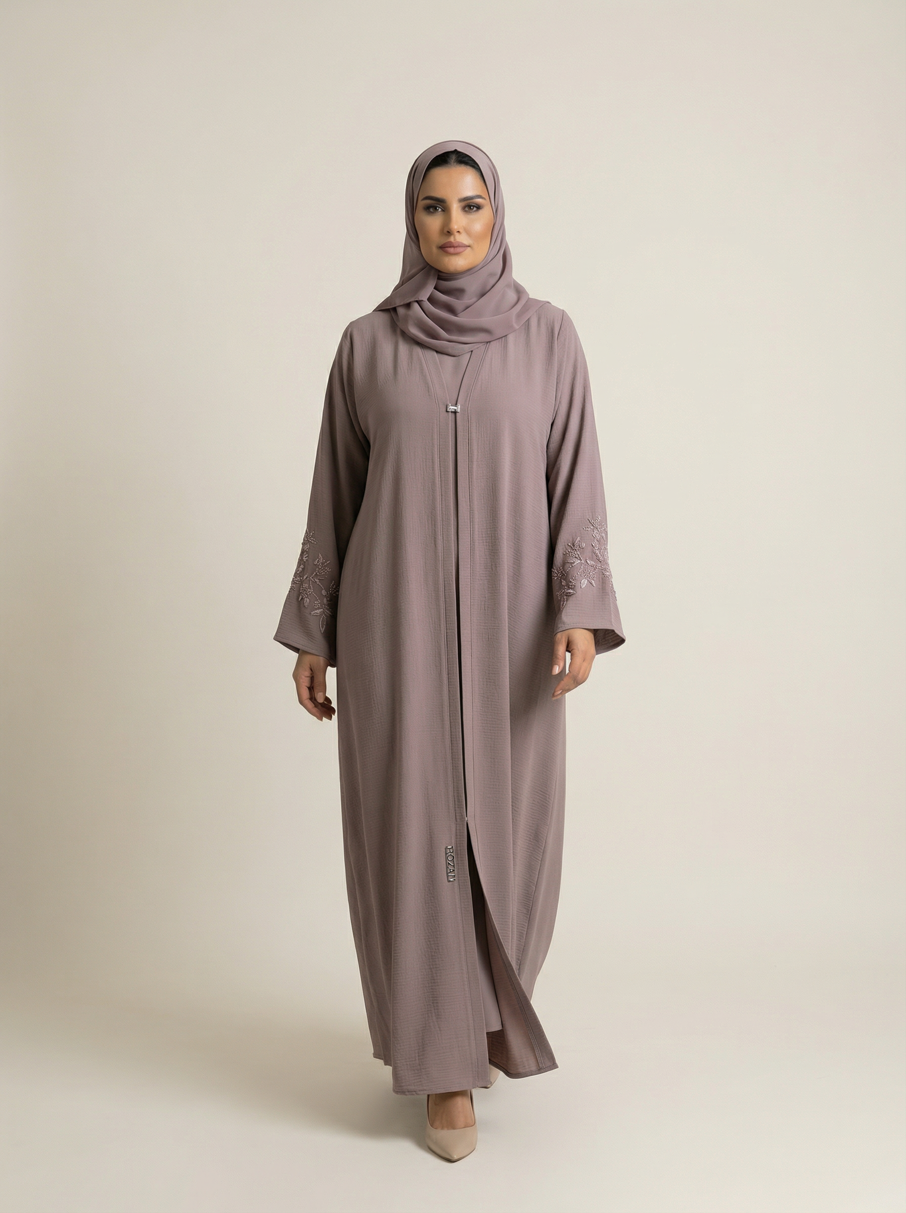Soft Structure Classic Abaya - H301